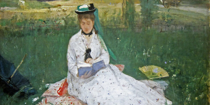 Berthe Morisot - Femeie citind